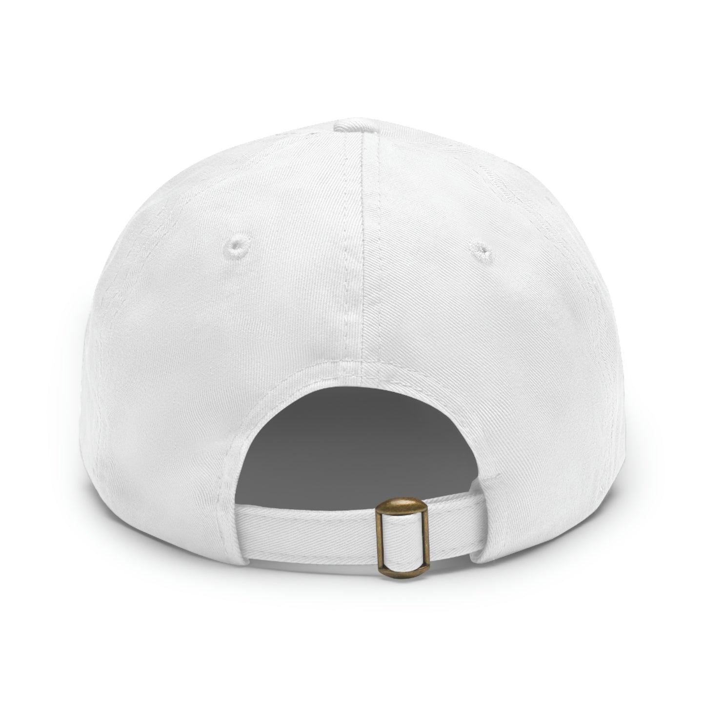 Daupe Leather Patch Dad Hat