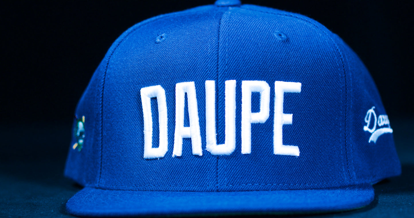 Straight Daupe Snapback Hat Mono Tone