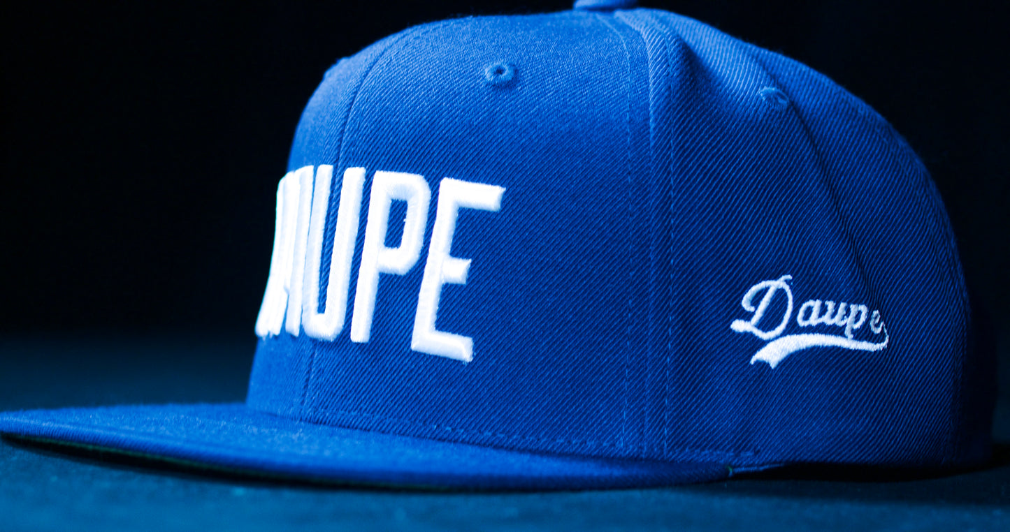 Straight Daupe Snapback Hat Mono Tone