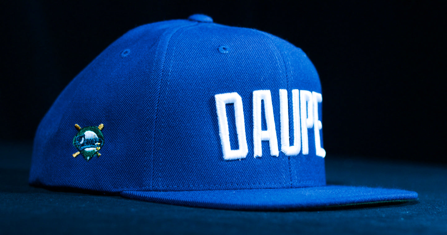 Straight Daupe Snapback Hat Mono Tone