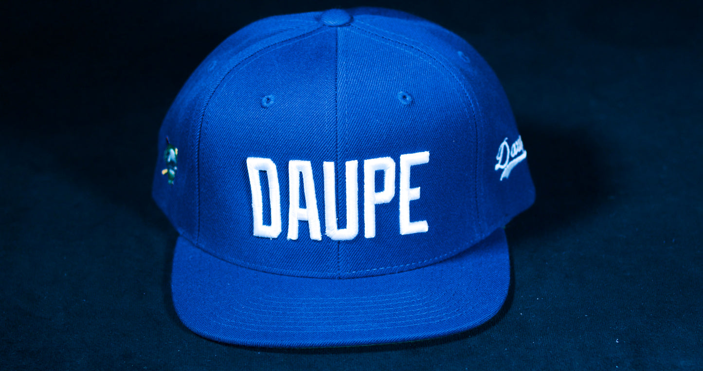 Straight Daupe Snapback Hat Mono Tone