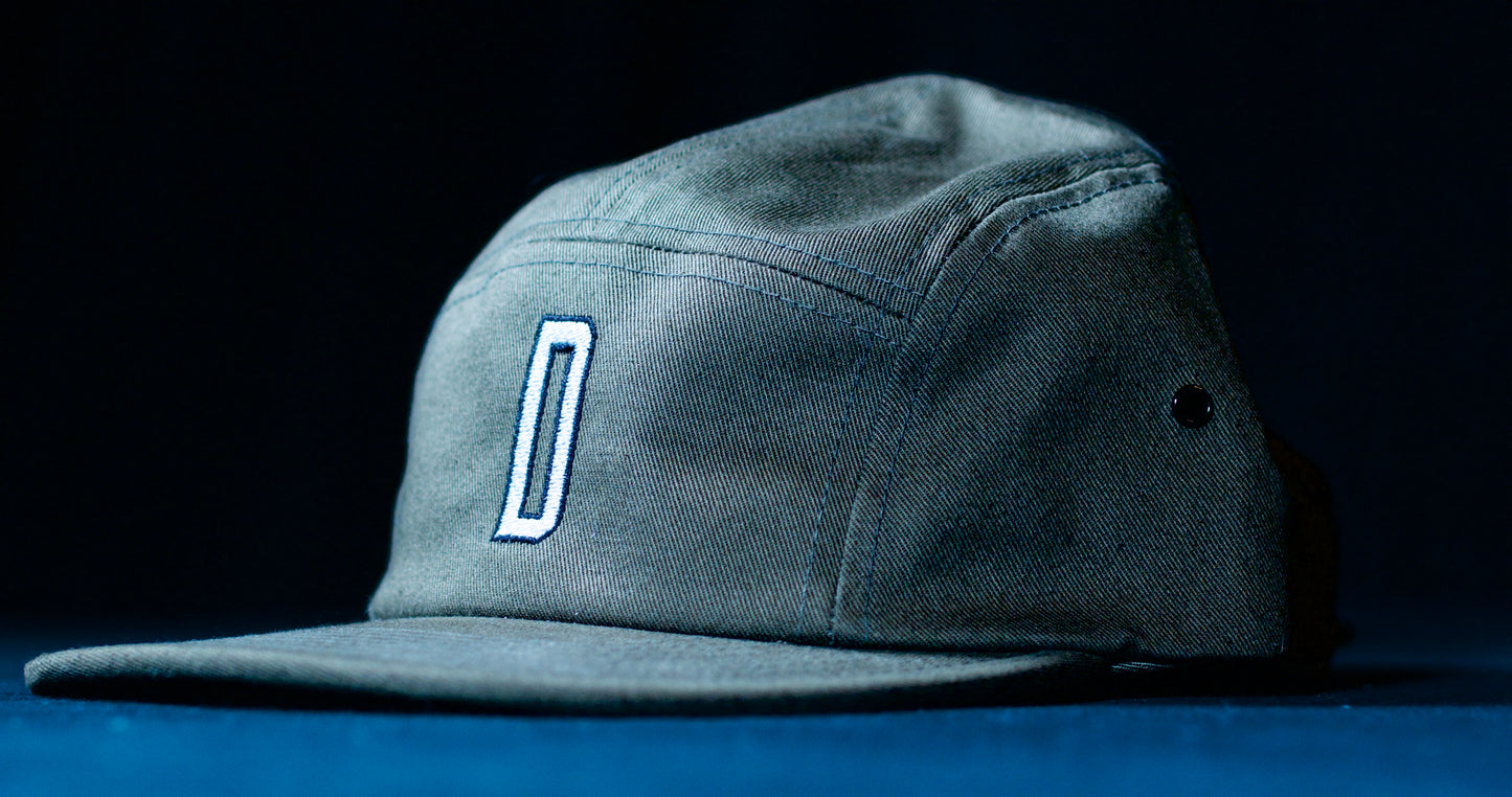 Five Panel Cap Green