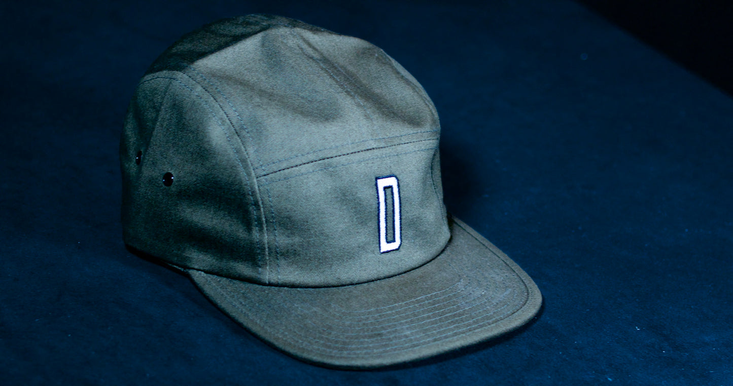 Five Panel Cap Green