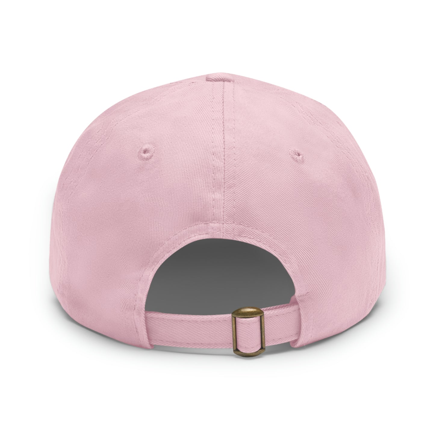 Daupe Leather Patch Dad Hat