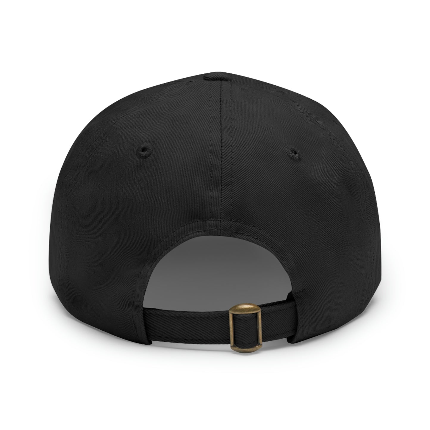 Daupe Leather Patch Dad Hat