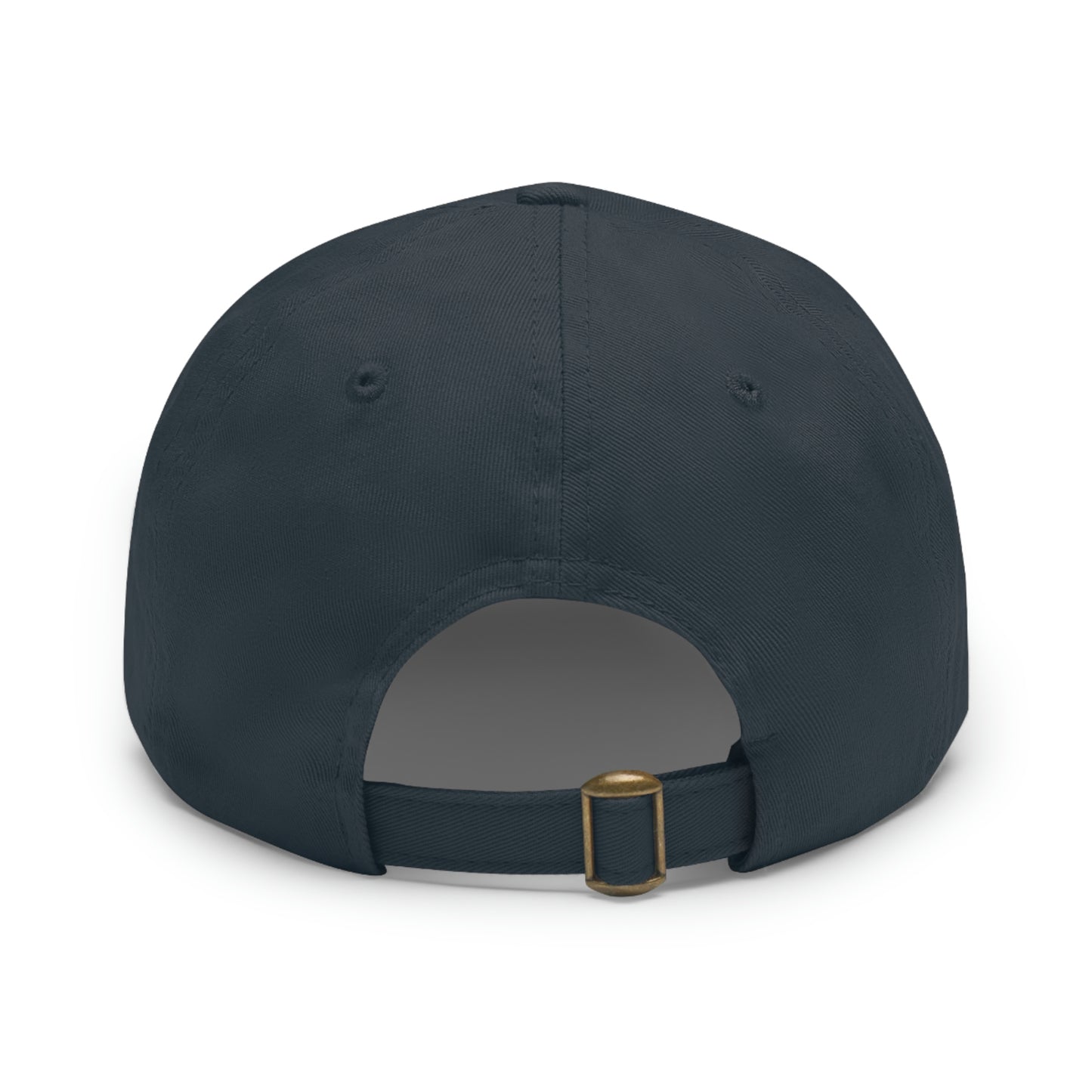 Daupe Leather Patch Dad Hat