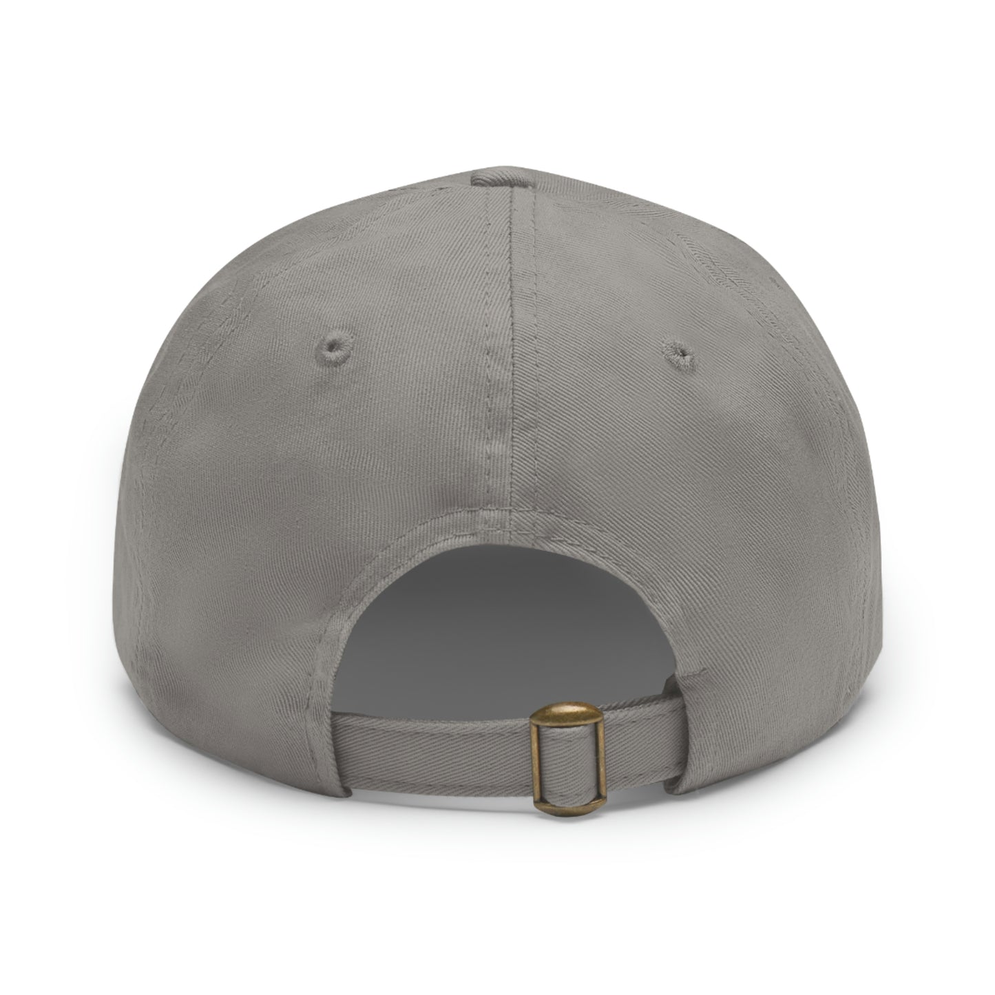 Daupe Leather Patch Dad Hat