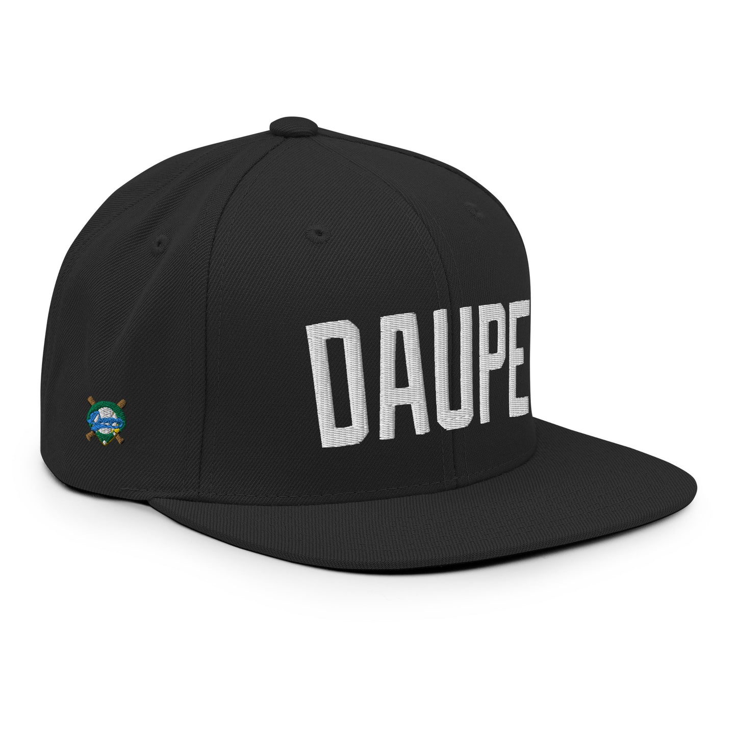 Straight Daupe Snapback Hat Mono Tone