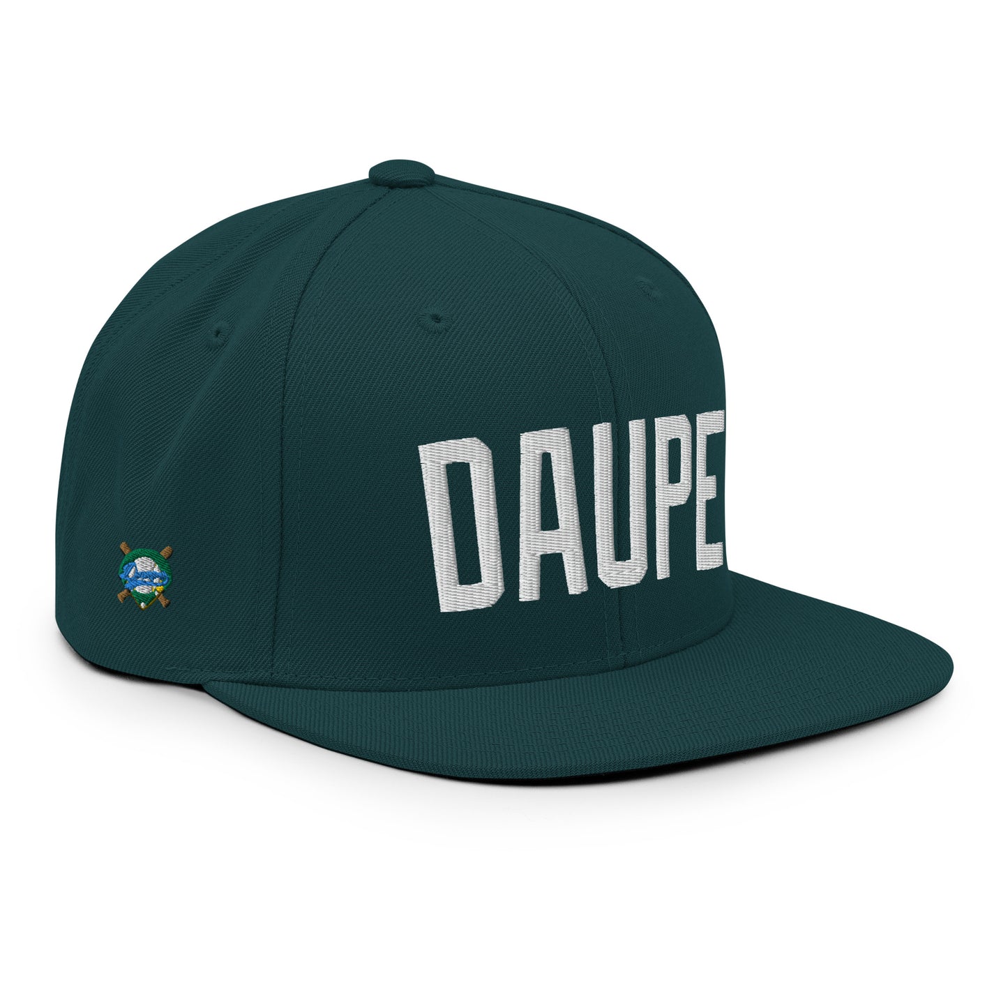 Straight Daupe Snapback Hat Mono Tone