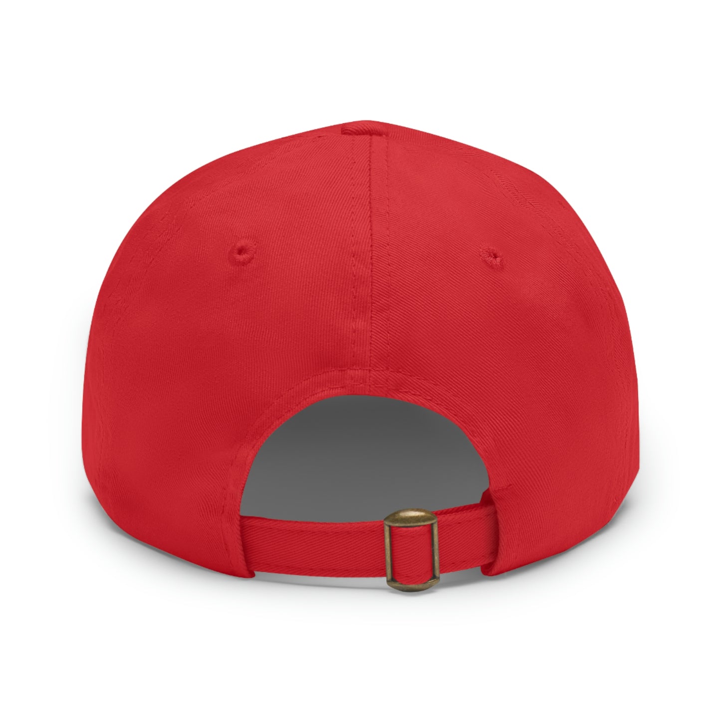 Daupe Leather Patch Dad Hat