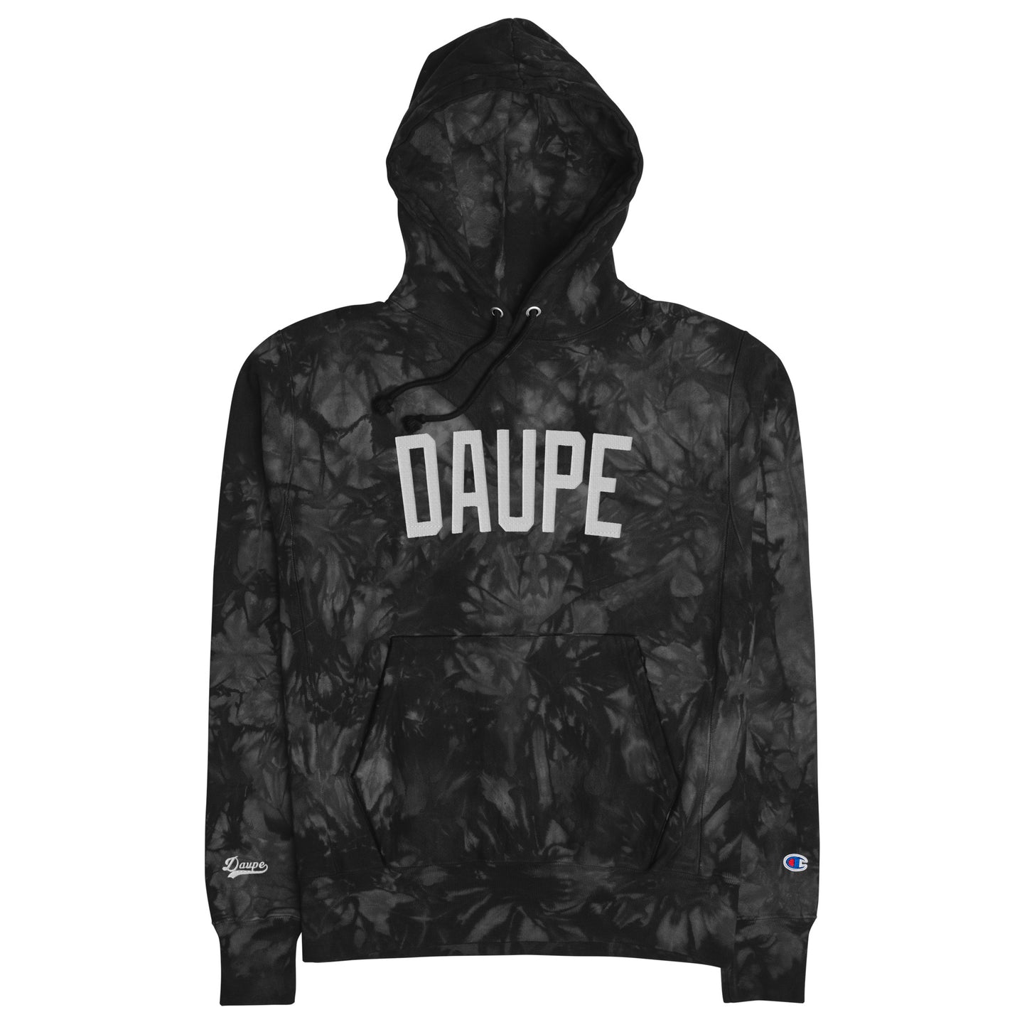 Daupe Premium Tie-Dye Logo Hoodie