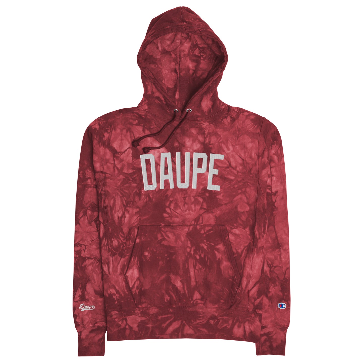 Daupe Premium Tie-Dye Logo Hoodie