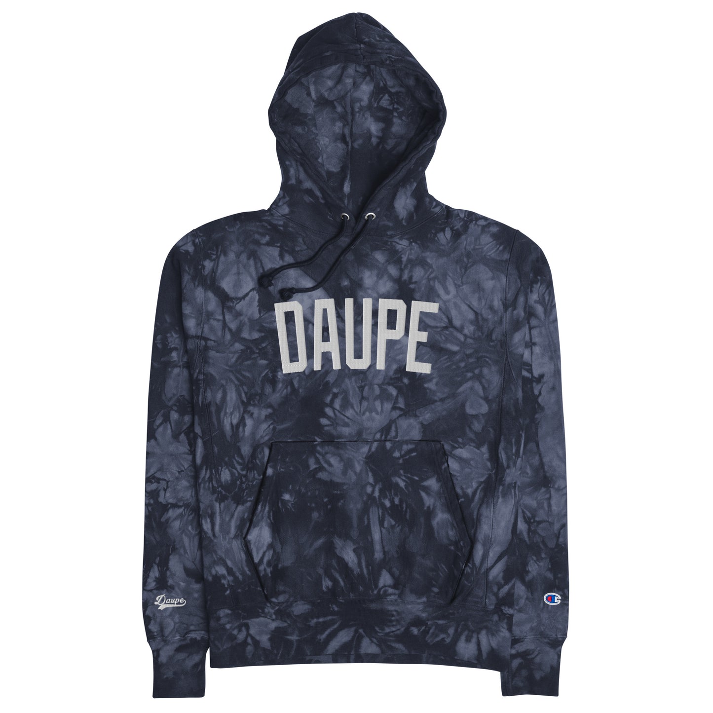 Daupe Premium Tie-Dye Logo Hoodie