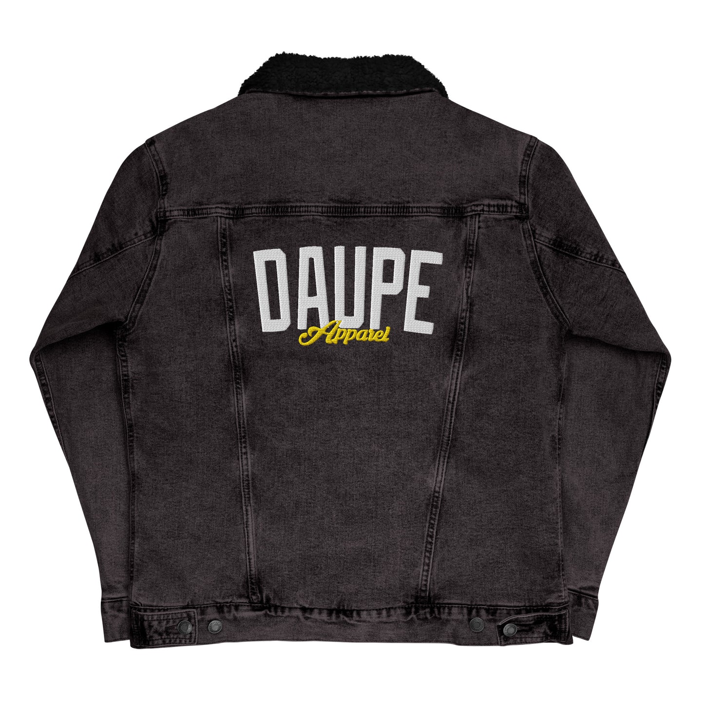 Daupe Unisex Denim sherpa jacket